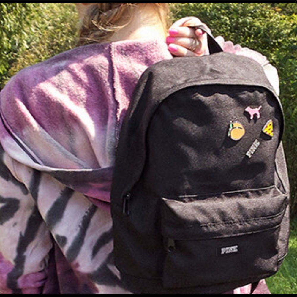 NWT PINK VS MINI BACKPACK WITH PINS
